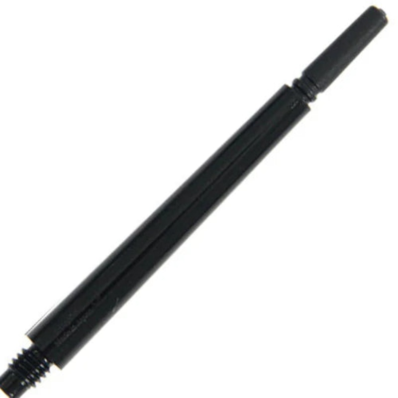 Cosmo Fit Flight Gear Normal Spinning Dart Shafts – X-Long #8 (42.5mm) Black Normal Shaft Only Length – 42.5mm Black