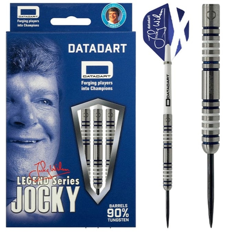 Datadart Jocky Wilson Darts- Steel Tip – 90% Tungsten – Ghost Grip 24g