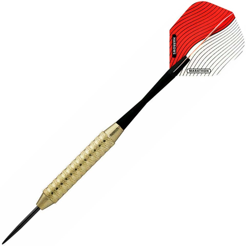 Harrows Pro Brass Gold Steel Tip Darts – 21gm