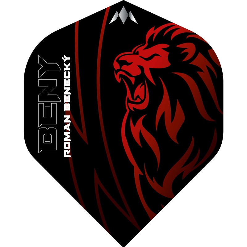 *Mission Solo Dart Flights – 100 Micron – No2 – Std – Roman Benecky