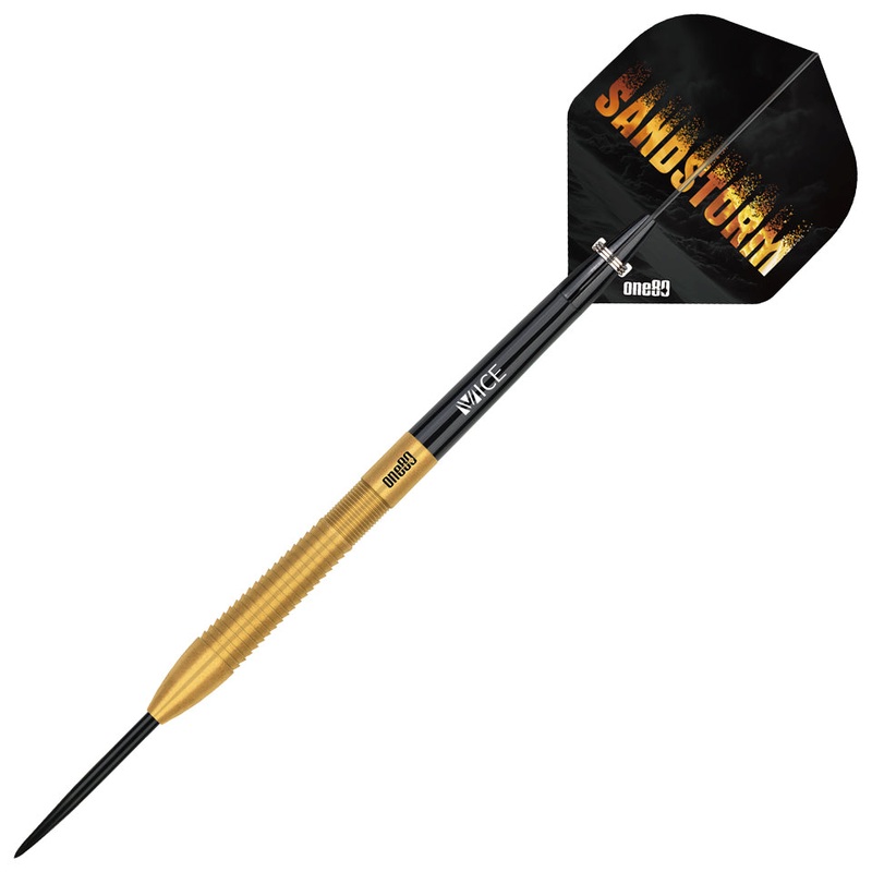 One80 Sandstorm 01 Steel Tip Darts – 22gm