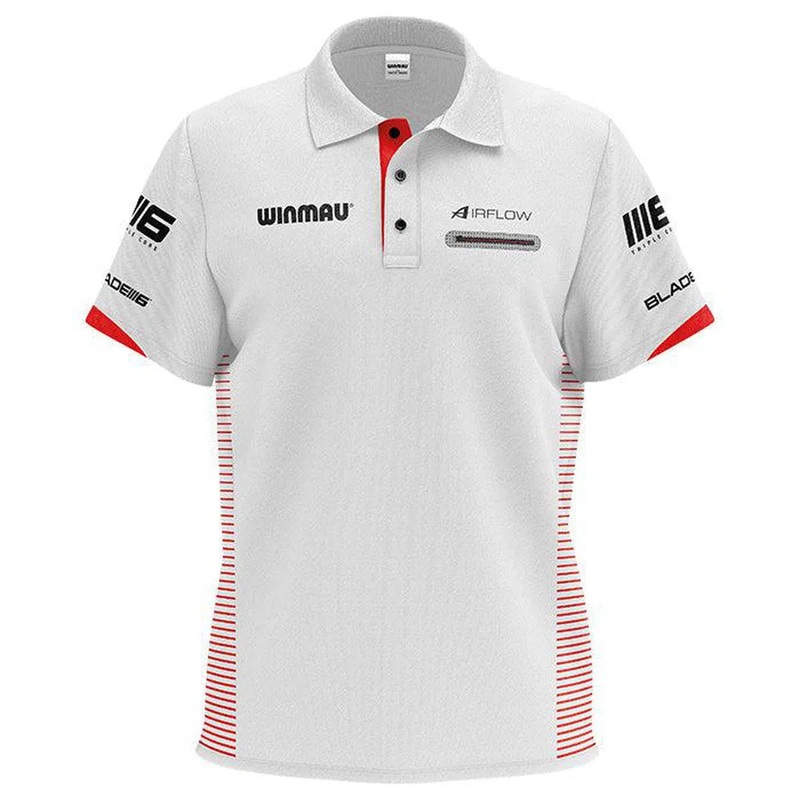 Winmau Pro-Line Dart Shirt White Medium