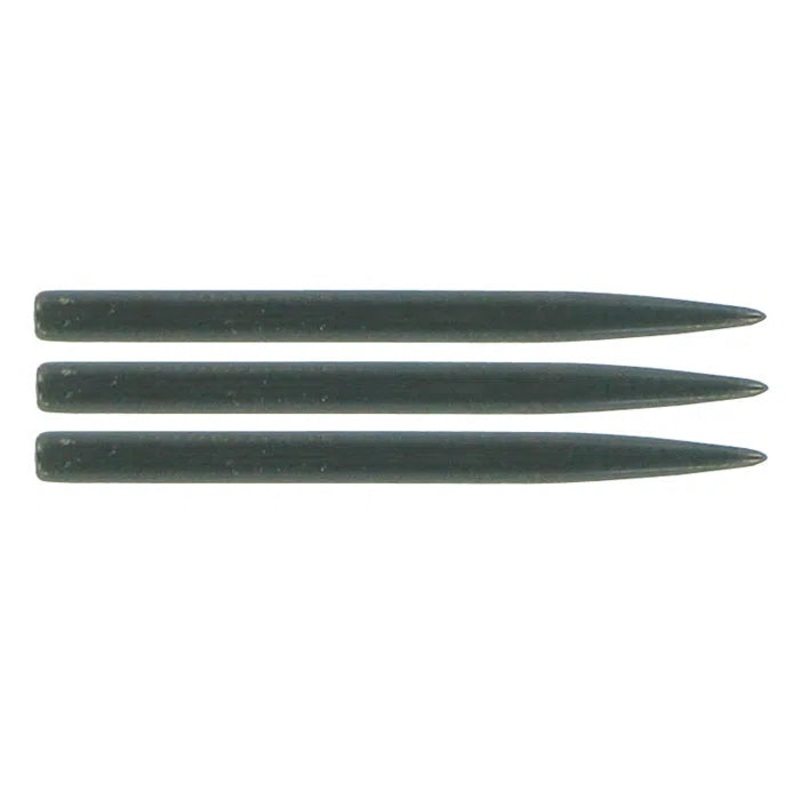 Bull’s NL Black Steel Dart Points Black 35mm