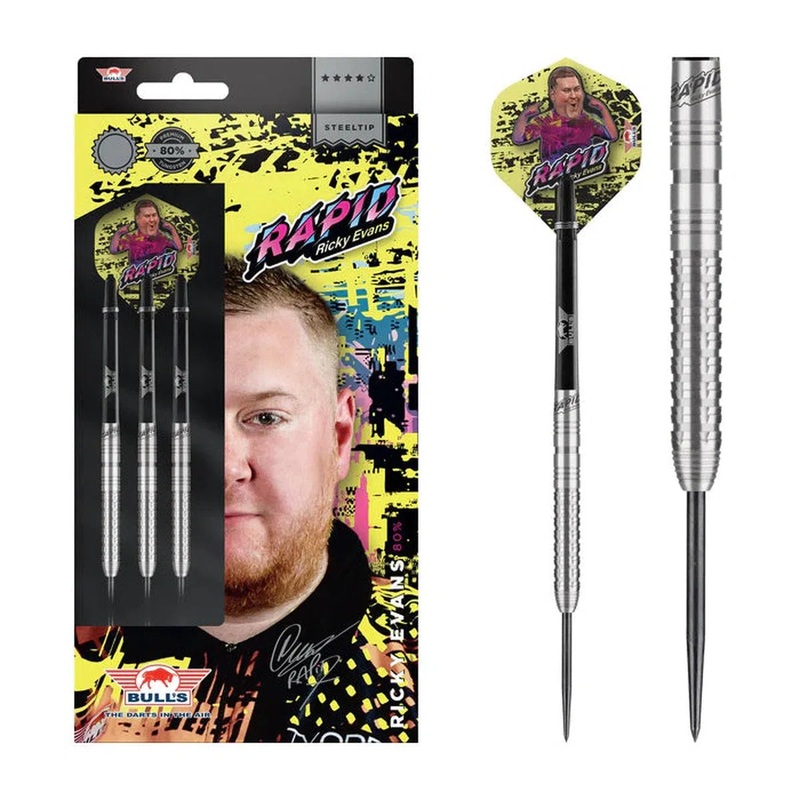 Bull’s NL Ricky Evans 80% Tungsten Steel Tip Darts 21 GRAM