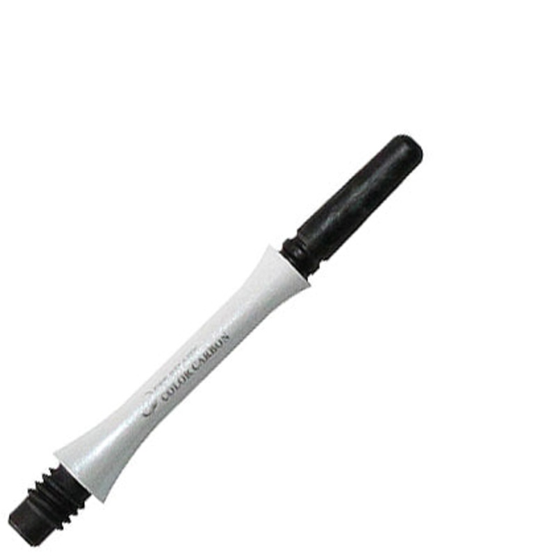 Fit Flight Carbon Slim Spinning Dart Shafts – Short #3 (24.0mm) White