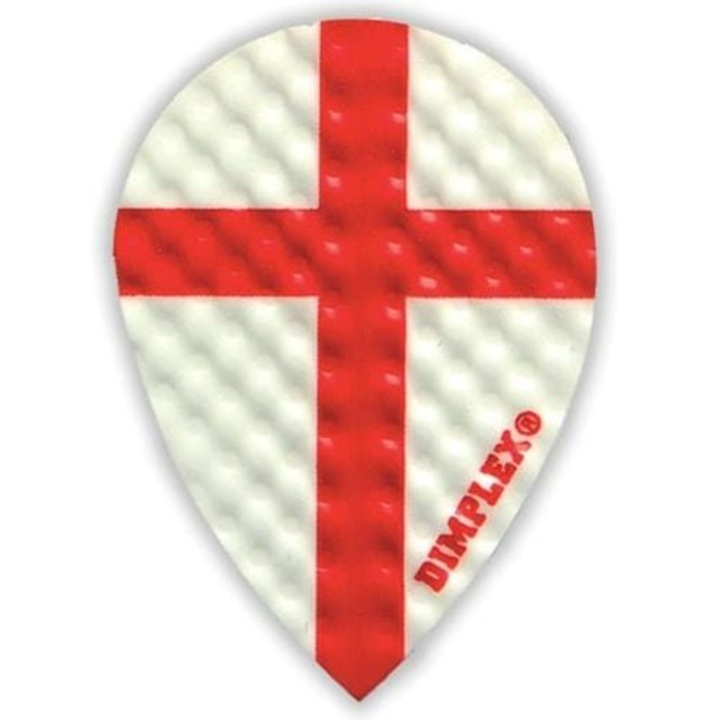 Harrows Dimplex Dart Flights – Pear Shape – England