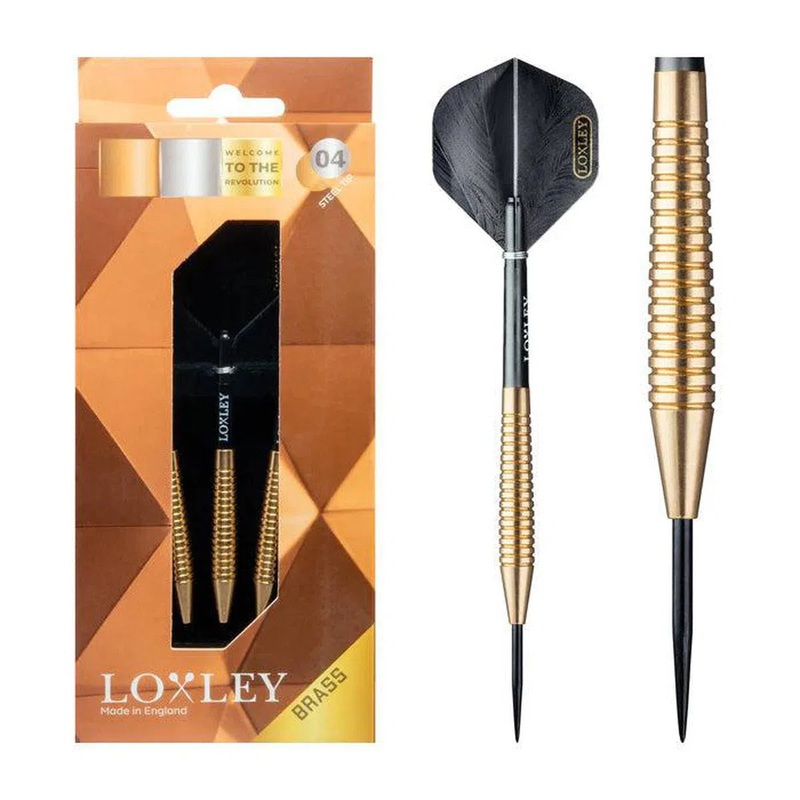 Loxley CuZN 04 Steel Tip Brass Darts 14 GRAM