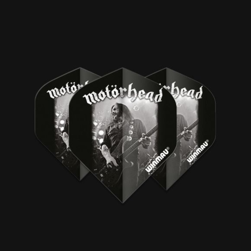 Winmau Rock Legends Motorhead Lemmy Standard 100 Micron Poly metronic extra thick