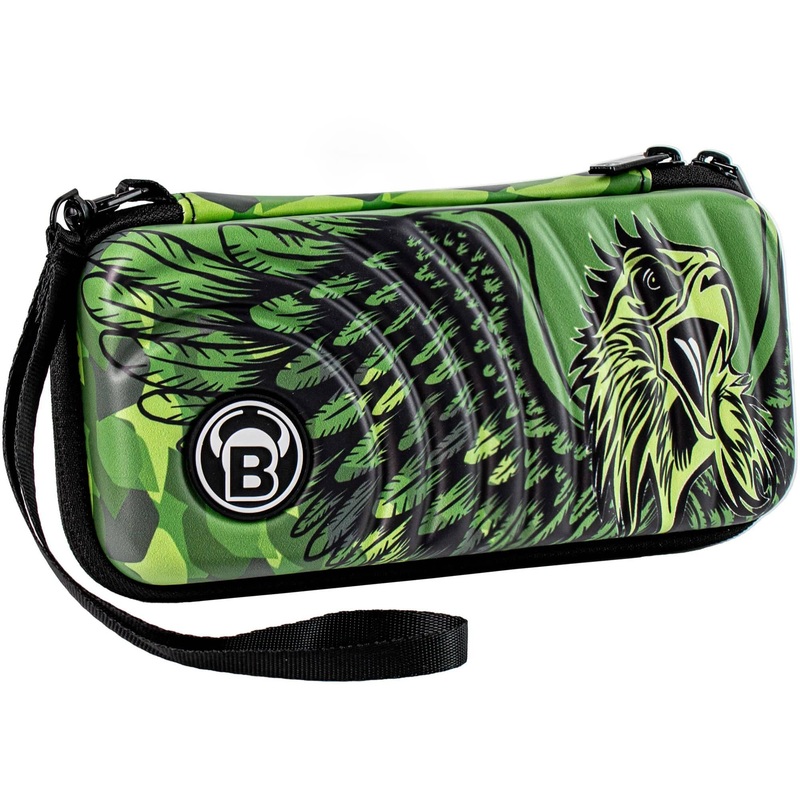 BULL’S Orbis Dart Case – Strong EVA Material – LE3 – S – Eagle Camoflage