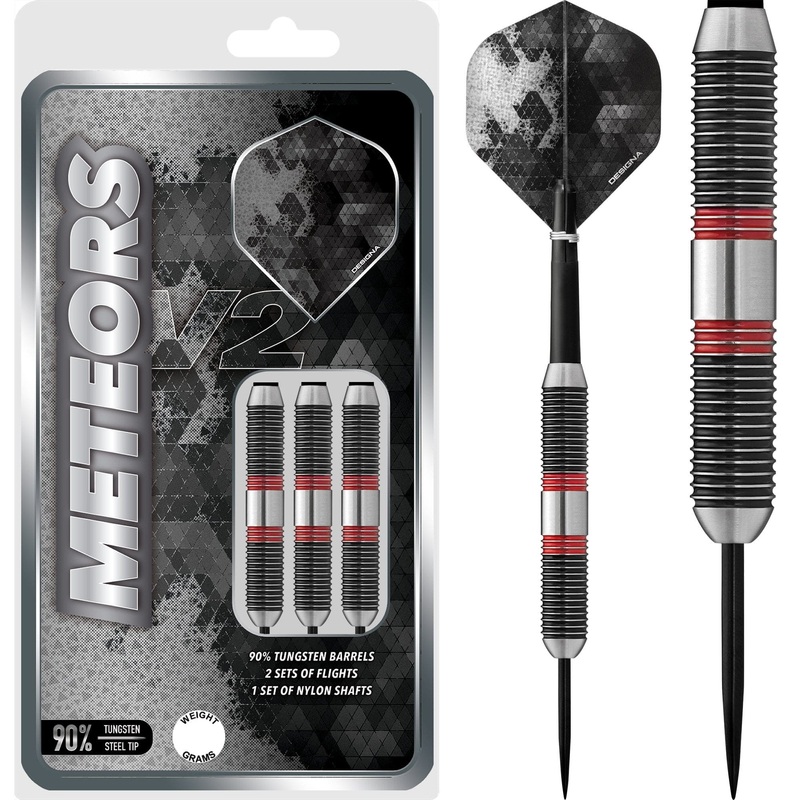 Designa Meteors 90 V2 Darts – Steel Tip – M3 – Ringed 40g