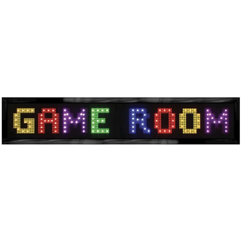 Gameroom LED Sign – 6″ x 30″