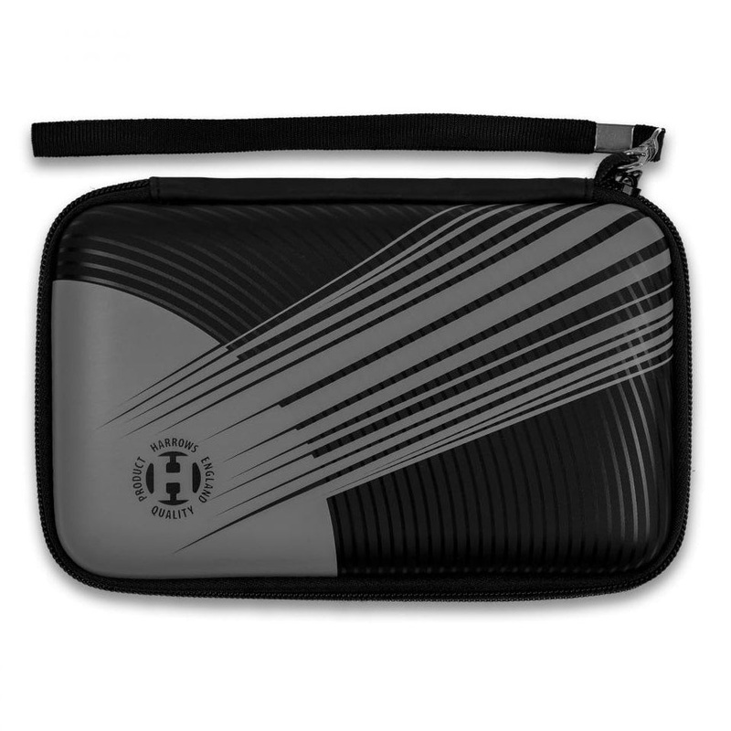 Harrows Blaze Fire Pro 6 Dart Case – Black & Gray