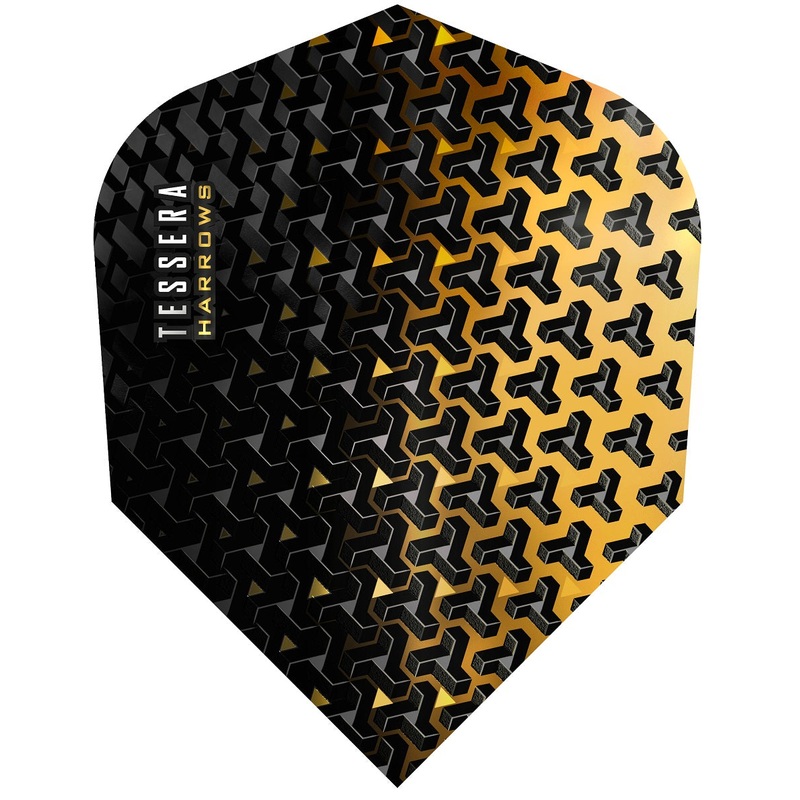 Harrows Tessera Gold Standard Dart Flights Gold