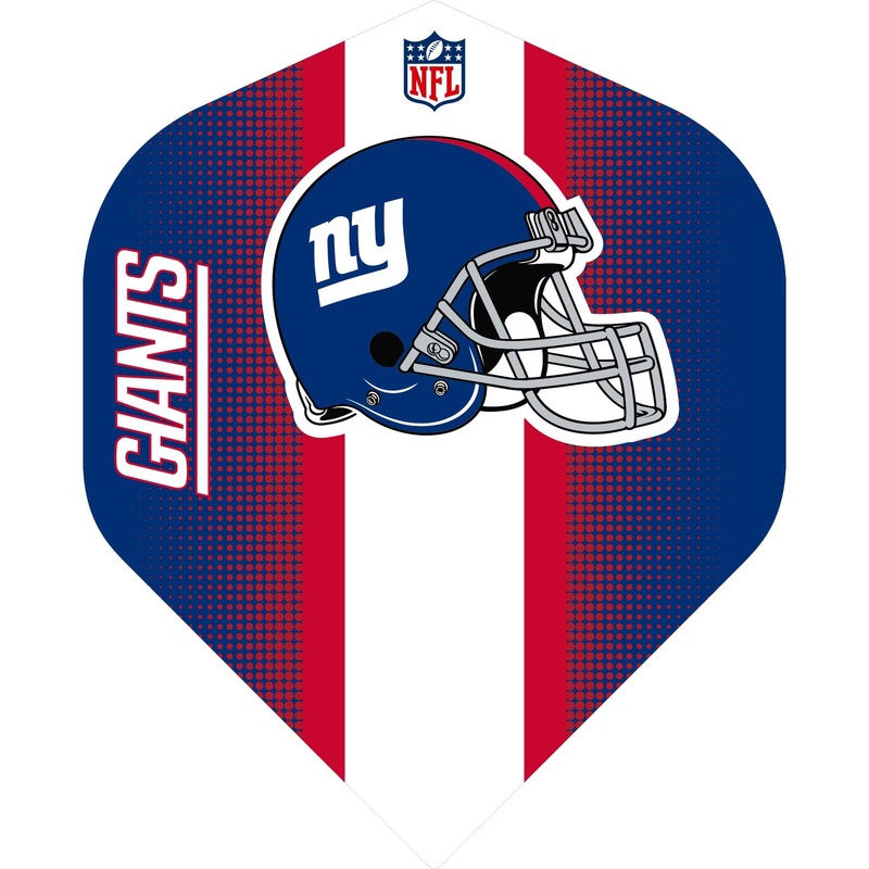 *NFL – Dart Flights – Official Licensed – No2 – Std – New York Giants
