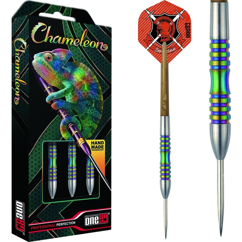 One80 Chameleon Darts – Steel Tip – Coral 22g