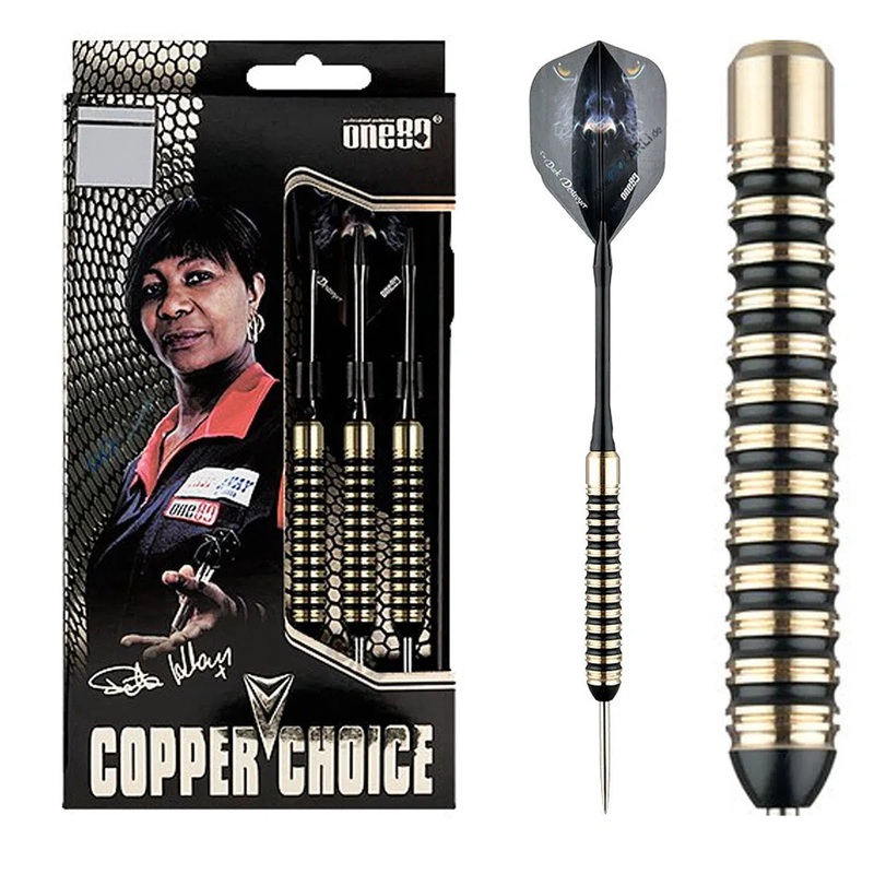 One80 Deta Hedman Brass Steel Tip Darts 20 GRAM