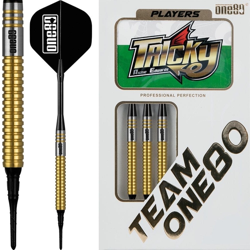 One80 Richie Edwards Darts – Soft Tip Tungsten – Tricky 16g