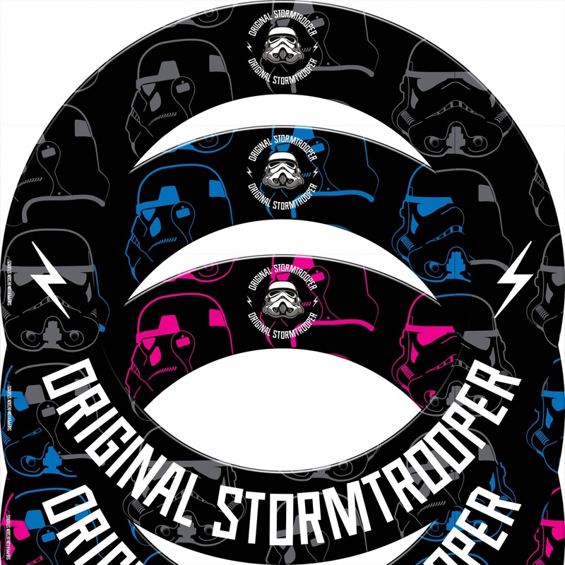 Original StormTrooper Dartboard Surround – Storm Trooper – Multi Mask Grey