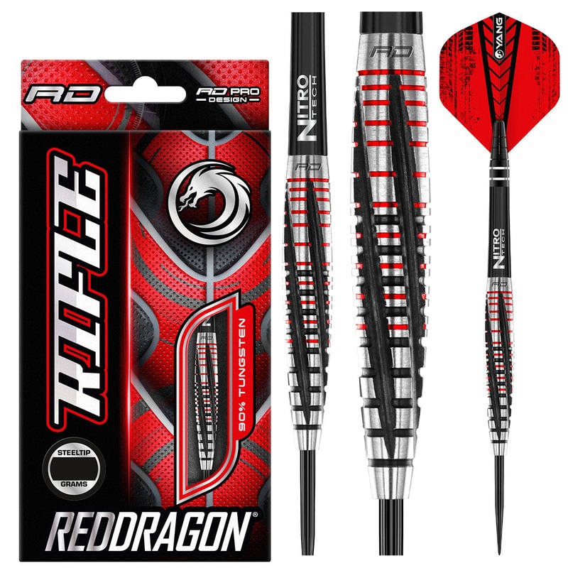 Rifle 90% Tungsten Steel Tip Darts by Red Dragon 21 Gram