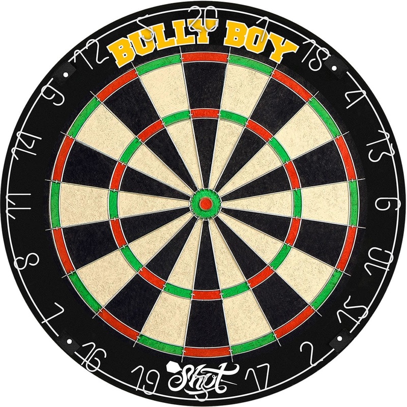 *Shot Michael Smith Dartboard – Entry Level – Round Wire – Bully Boy