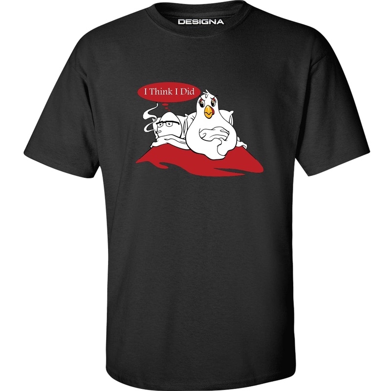 T Shirt – Humour Dart T-Shirt – Black – I Think I Did 2XL