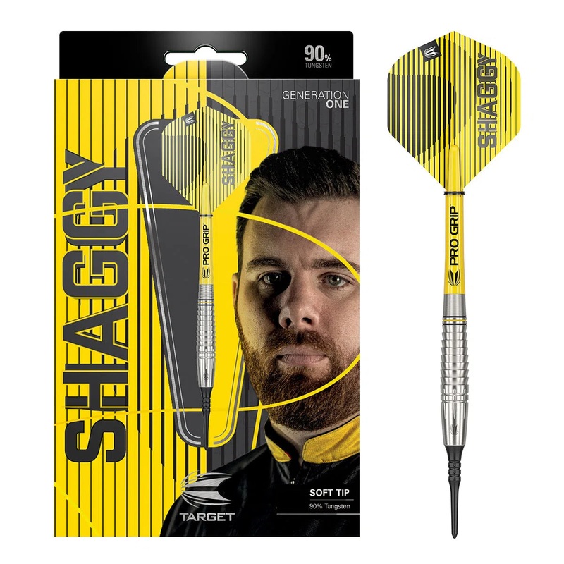 Target Darts Scott Williams Gen 1 90% Tungsten Soft Tip Darts 18 GRAM