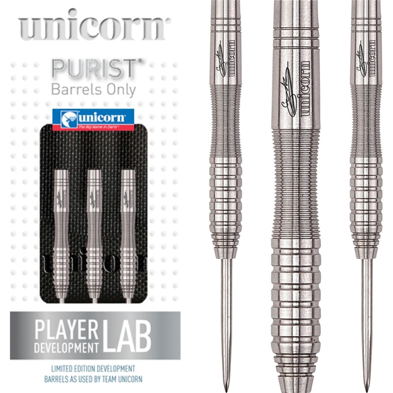 Unicorn – Gary Anderson Phase 2 Purist Darts – Steel Tip – 90% Tungsten – 22g 24g 22 grams