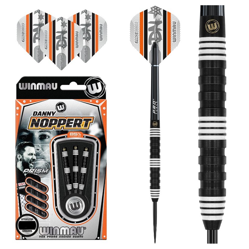 Winmau Danny Noppert Pro Series 85% Tungsten Steel Tip Darts 23 grams