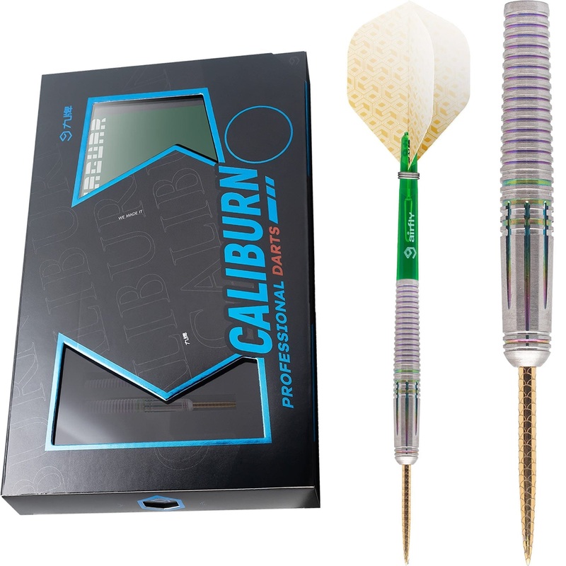 *Caliburn Jaguar Darts – Steel Tip – 90% – Rainbow 24g