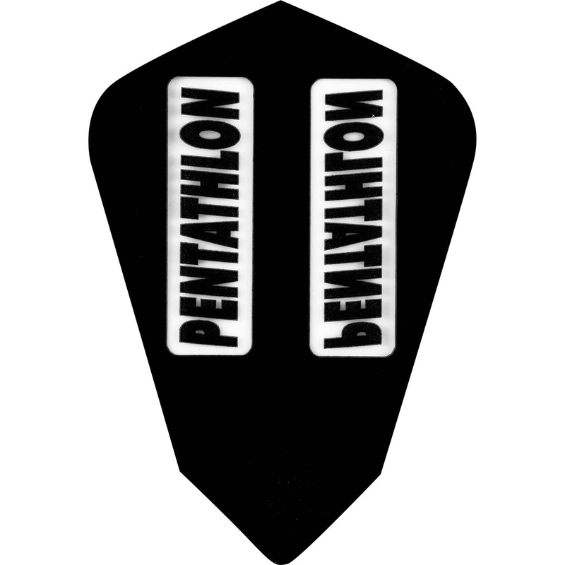 *Dart Flights – Pentathlon Colours – Extra Strong – Fantail Black