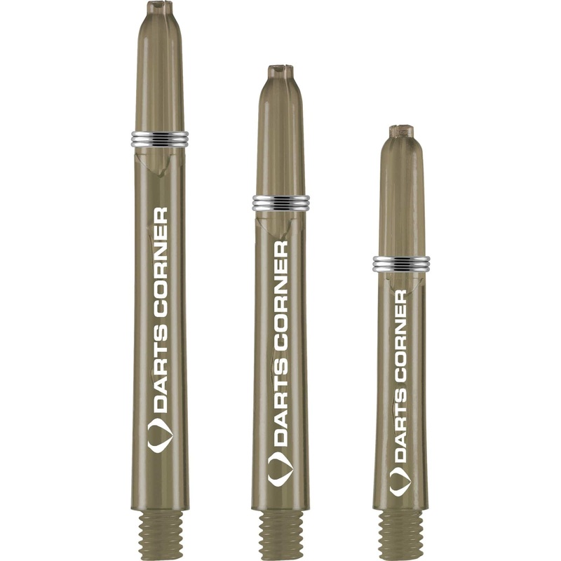 *Darts Corner Polycarbonate Shafts – Dart Stems – Smokey Medium
