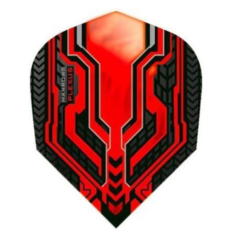 Harrows Plexus Red Dart Flights