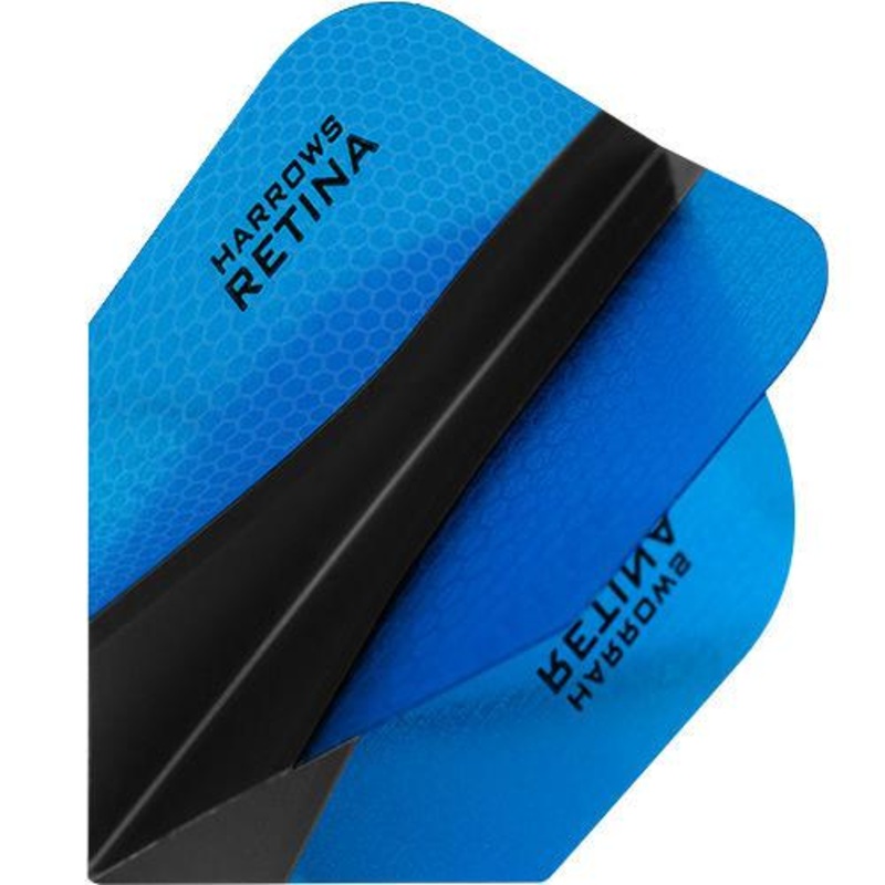 Harrows Retina-X Standard Aqua Dart Flights Blue
