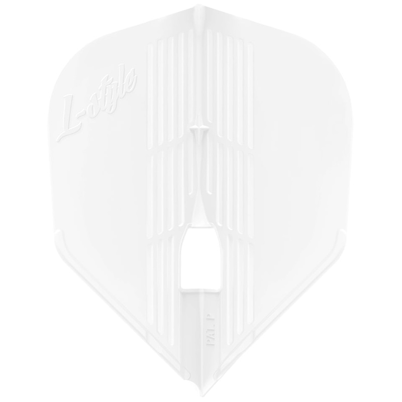 L-style Pro Kami Dart Flights – L3 / Shape White