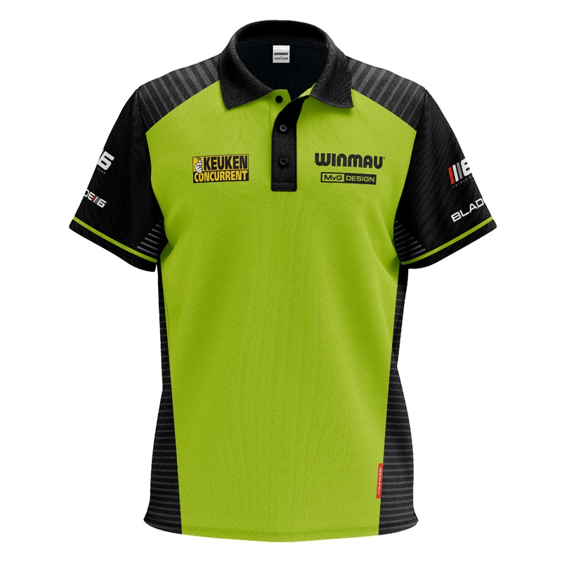Michael van Gerwen MvG Pro-Line Tour Shirt by Winmau Small