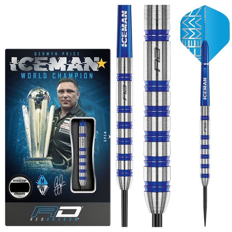 Red Dragon Gerwyn Price Iceman Challenger Darts 25 grams