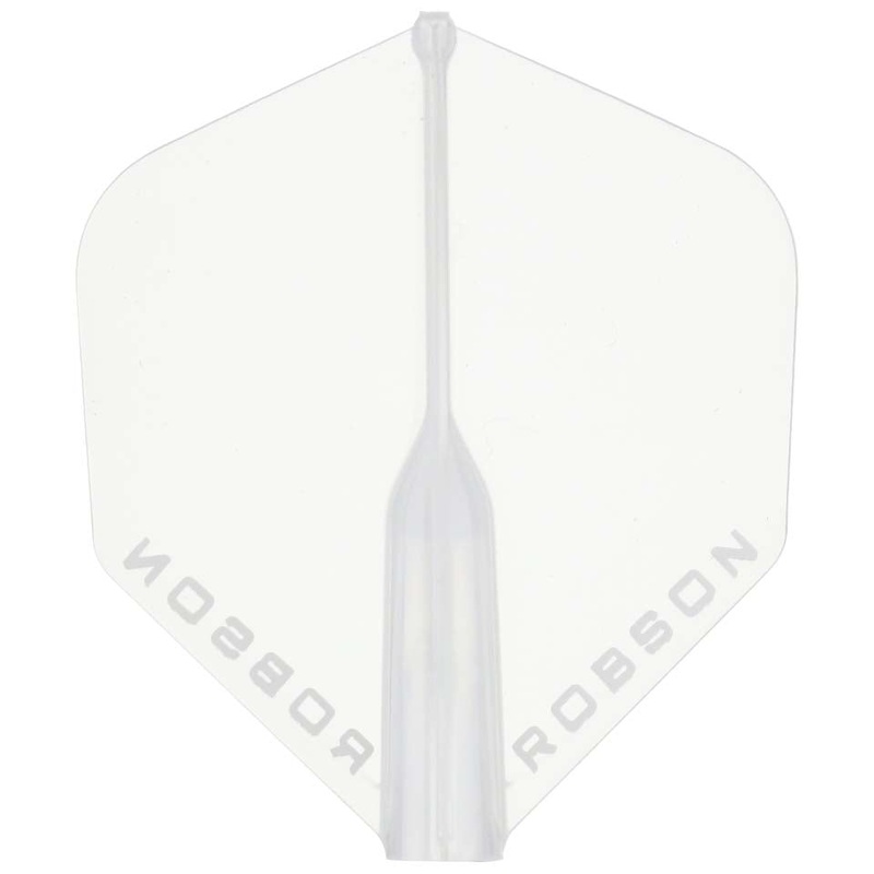 Robson Plus Crystal Dart Flights – Standard Clear