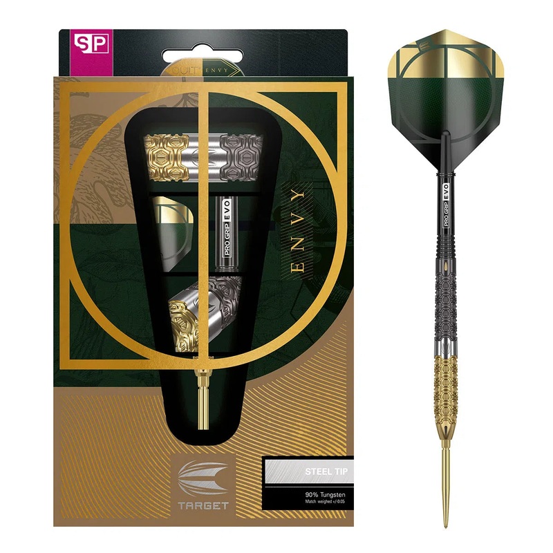 Target Darts Cult Envy 02 90% Tungsten Steel Tip Darts 23 GRAM