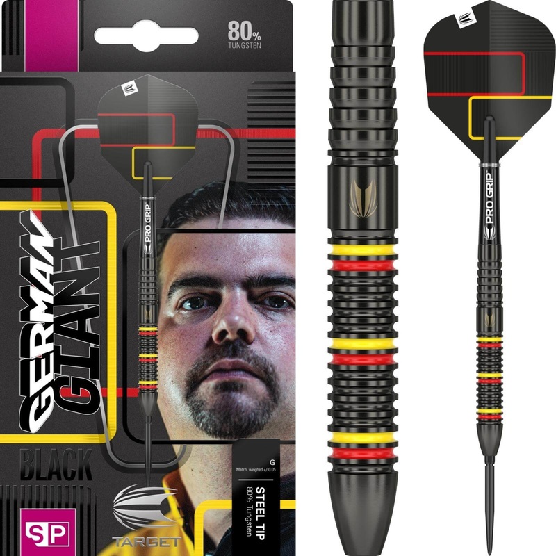 Target – Gabriel Clemens Black Darts – Swiss Point – Steel Tip – 80% Tungsten – 22g 23g 24g 22 grams