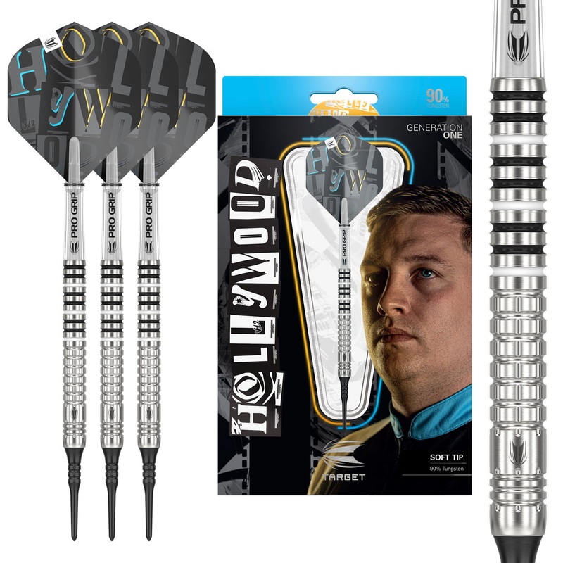 Chris Dobey G1 90% Tungsten Soft Tip Darts by Target 19 Gram