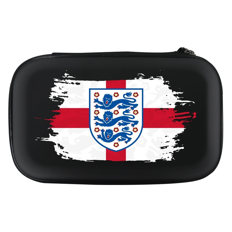England Football Darts Case – Official Licensed – Black – W1 – St George – 3 Lions