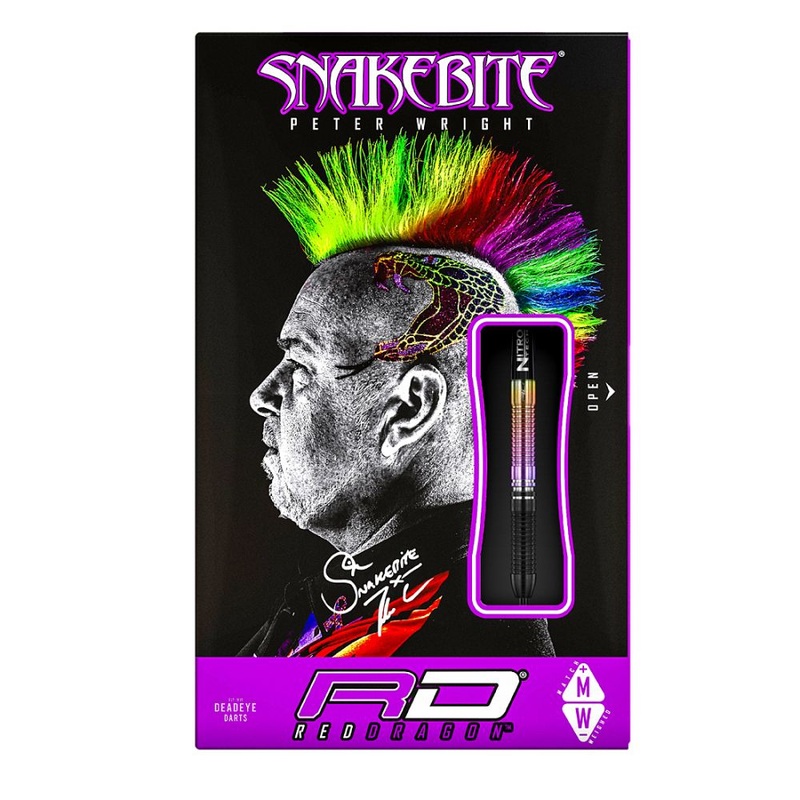 Red Dragon Peter Wright Snakebite World Champion 2020 Edition Darts 21 grams