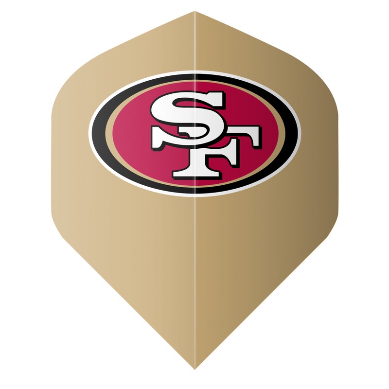 Shot NFL San Francisco 49ers Flight Set Gold Standard 100 Micron Polymer