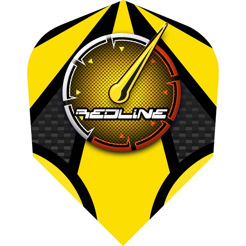 *Shot Redline Dart Flights – 100 Micron – Standard No6 – G1ZM0
