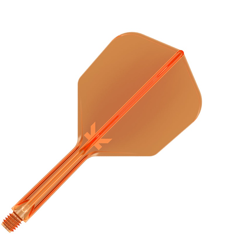 Target K-Flex Flight System – No6 Intermediate Neon Orange
