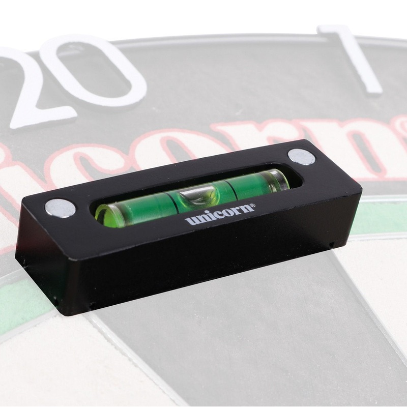 Unicorn Boardmate Dartboard Leveller with Spirit Level Black