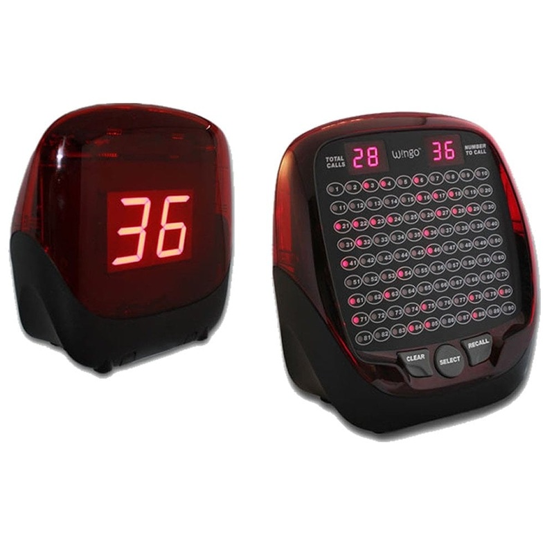Wingo 2 – Bingo Machine – Easy to Use – 2 inch Audience Display
