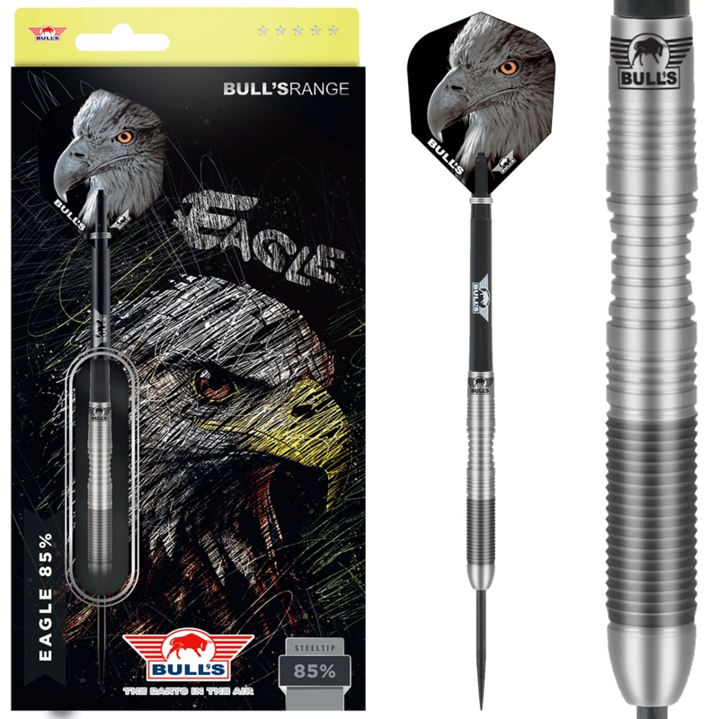 Bull’s NL Eagle 2 85% Tungsten 26 gram Steel Tip Dart Set