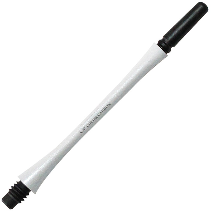 Fit Flight Carbon Slim Locked Dart Shafts – X-Long #8 White