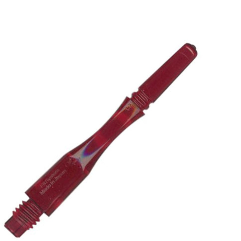 Fit Flight Gear Hybrid Spinning Dart Shafts – Short #3 (24.0mm) Red